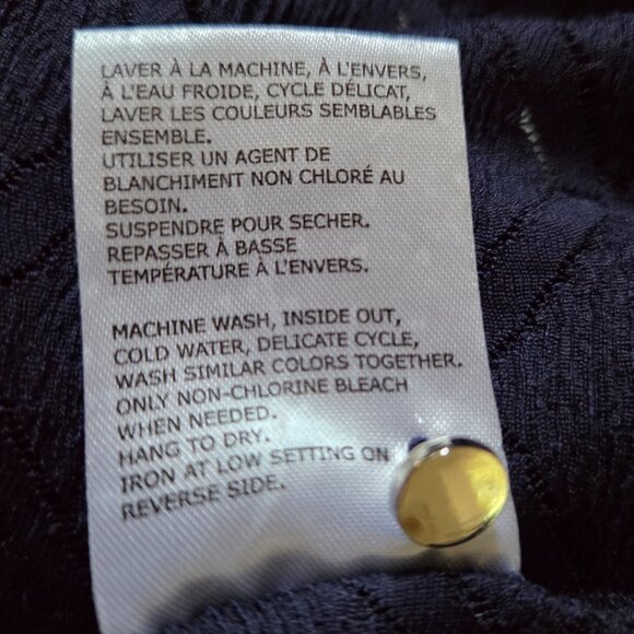 BLUMIND Beautiful Blue Diamond Pointelle sz Xl - Picture 6 of 7